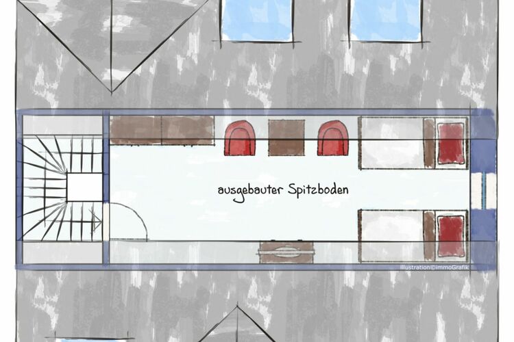 ausgebauter Spitzboden