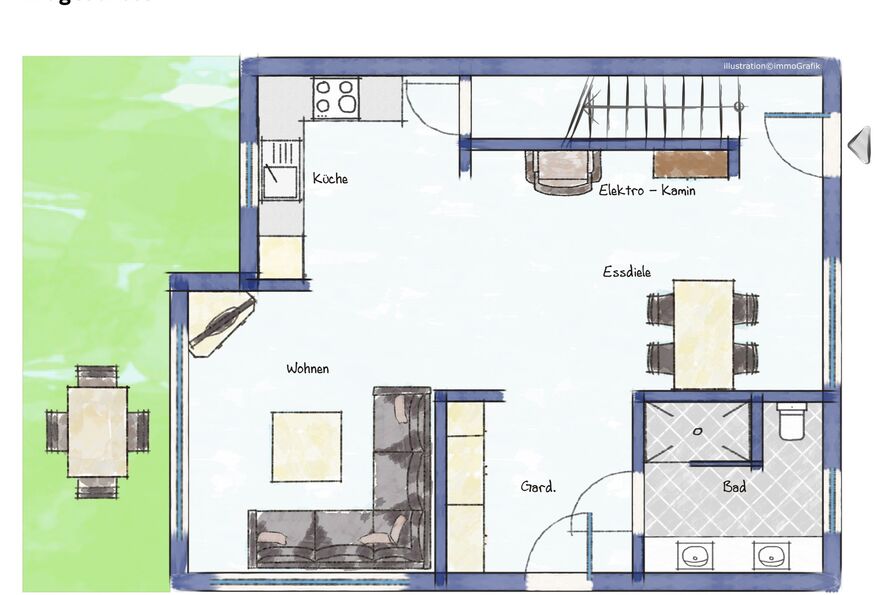 Grundriss Ergeschoss