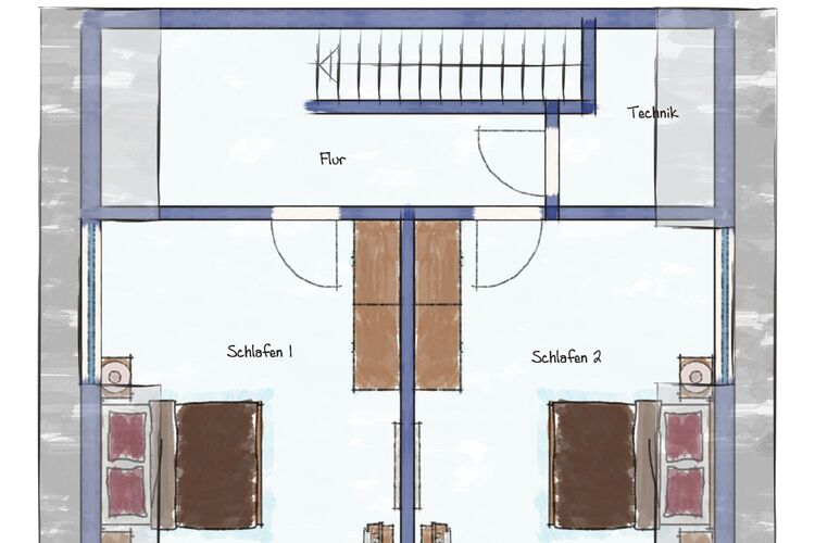 Grundriss Obergeschoss